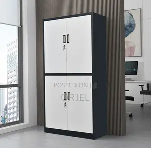 Office Cabinet : Office Steel 4 Doors File Storage Cabinet
