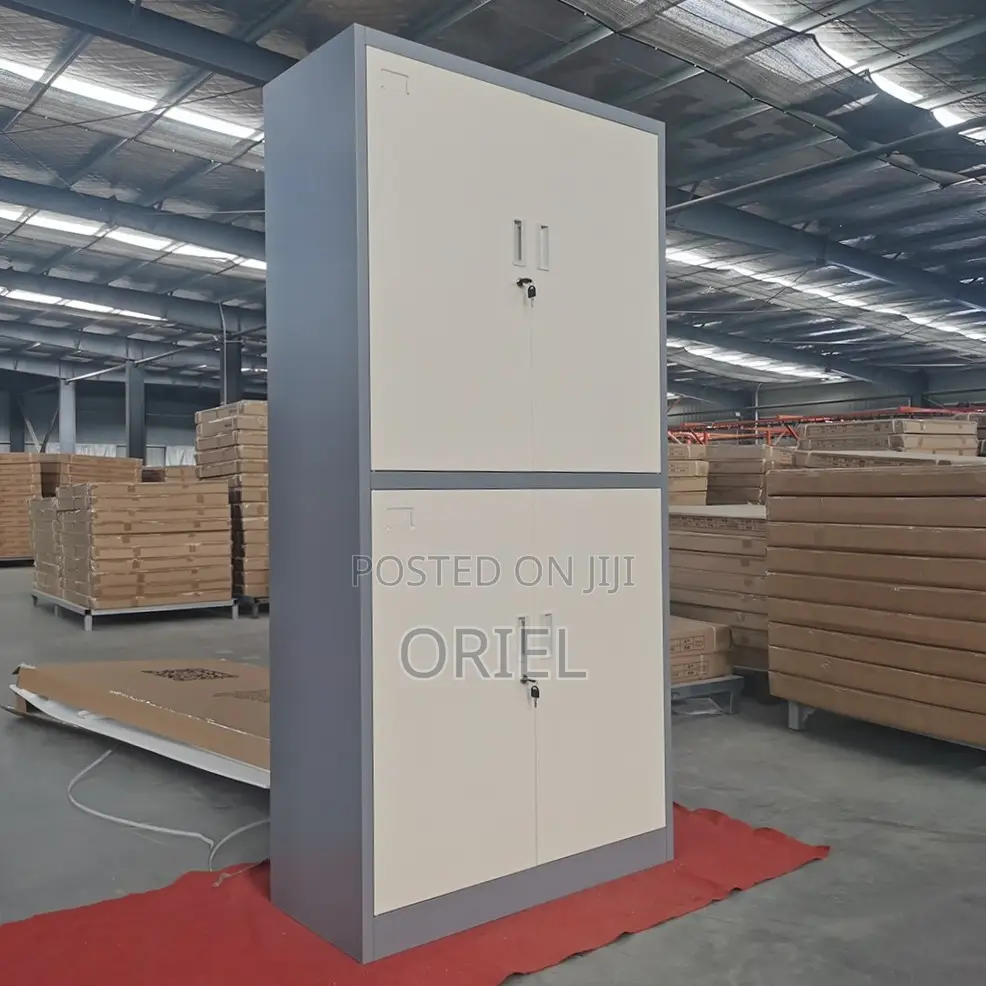 Office Cabinet : Office Steel 4 Doors File Storage Cabinet