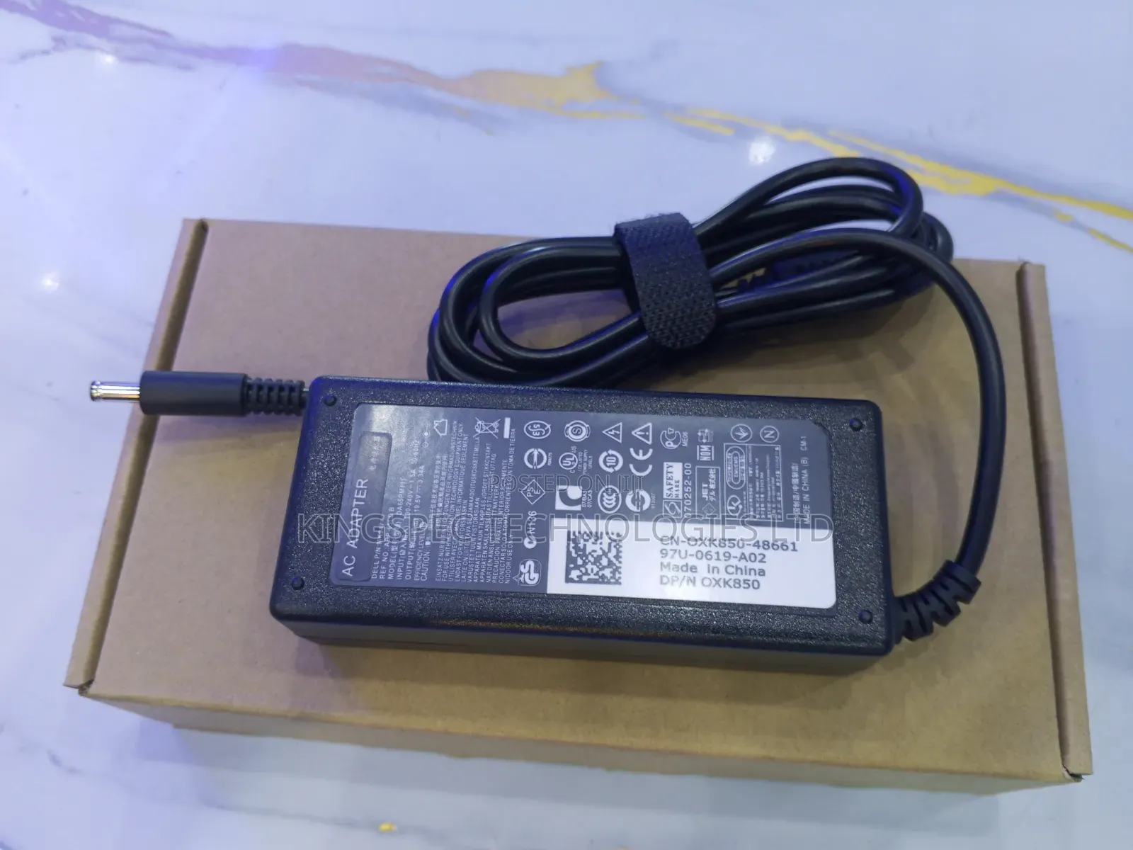 Original Dell 65w Small Pin Adapter