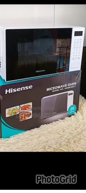 Hisense 20L White Microwave Oven, Digital