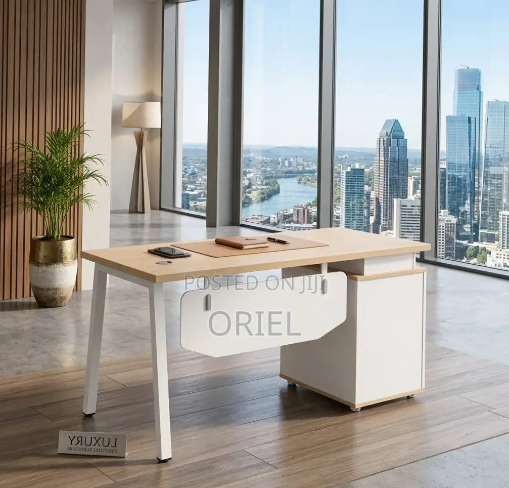 Office Desk : 1.4m Employee Work Desk