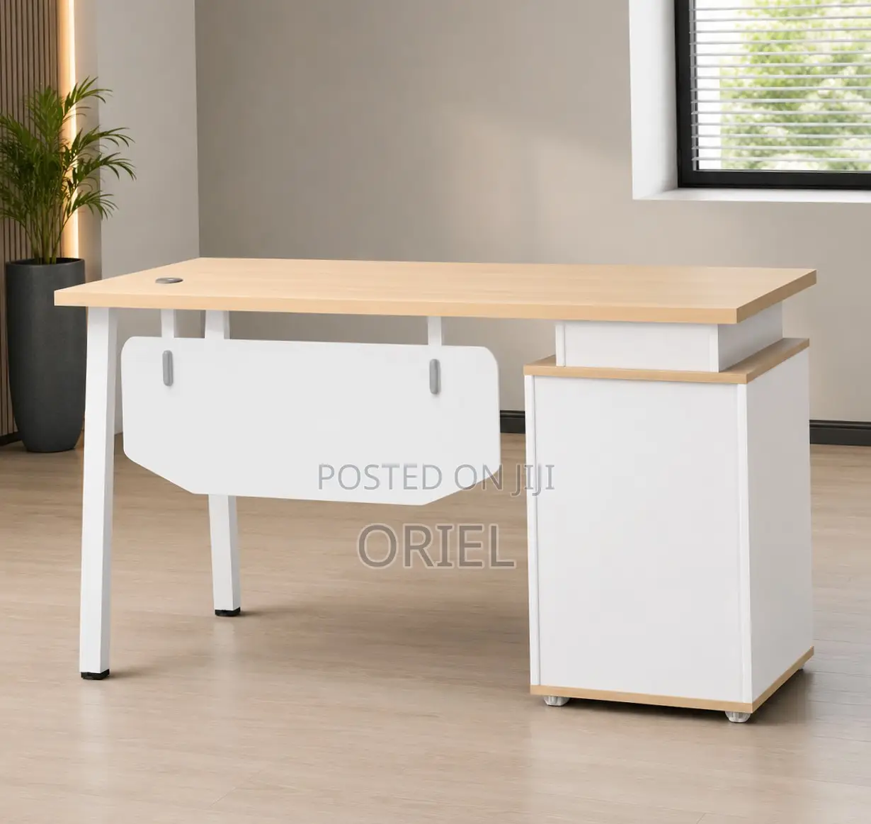 Office Desk : 1.4m Employee Work Desk
