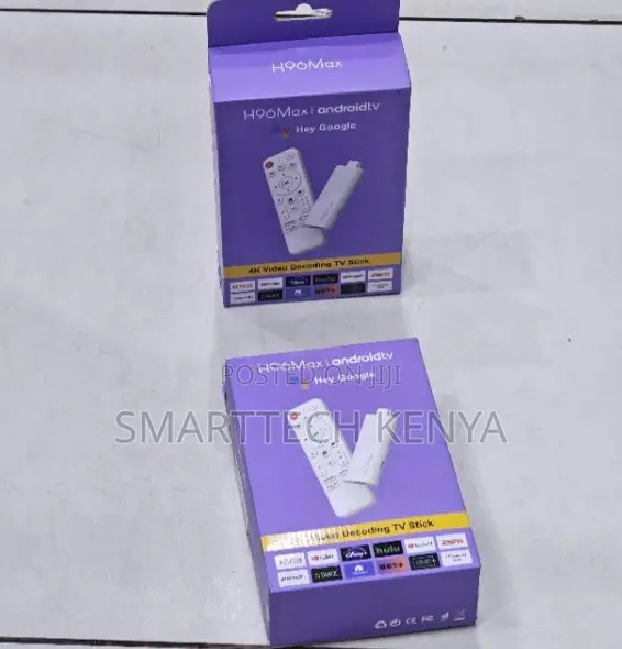 Android TV Stick H96max With Hey Google