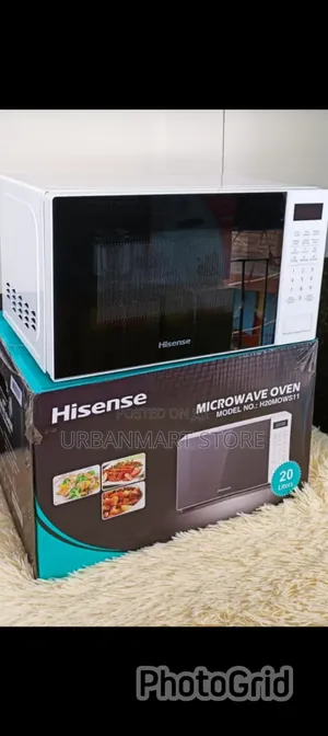 Hisense 20 Litres Microwave Oven White