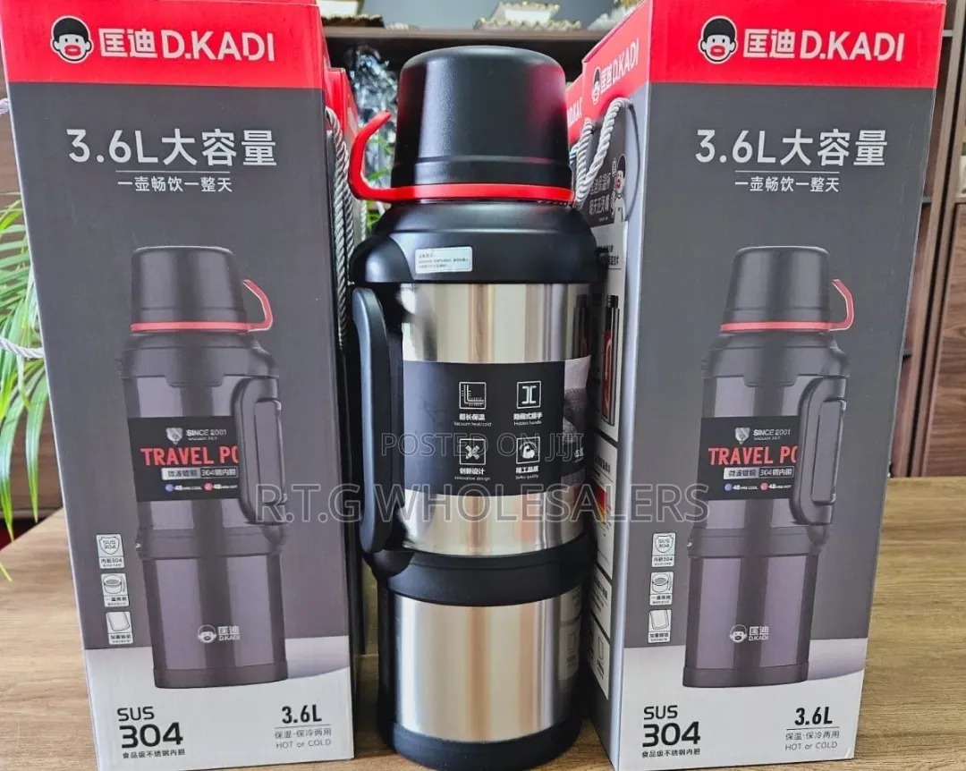 KD Carpto Vacuum Flask;
3.6 Litres at 