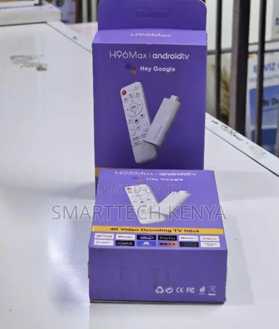 H96max Android TV Google Smart Android TV Stick Decoding 2+16gb Rom