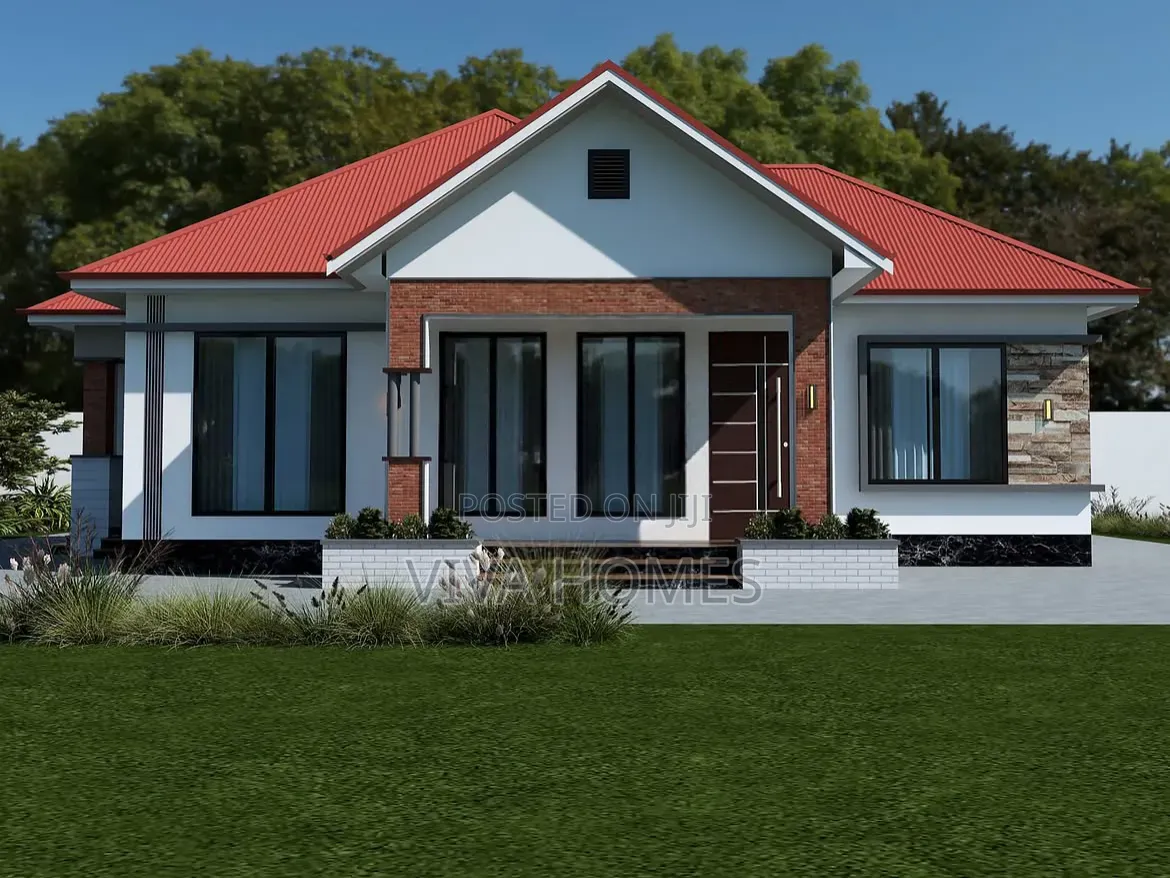 3-Bedroom Bungalow Design | Modern Functional