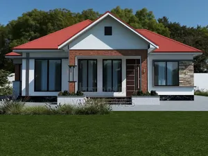 3-Bedroom Bungalow Design | Modern Functional