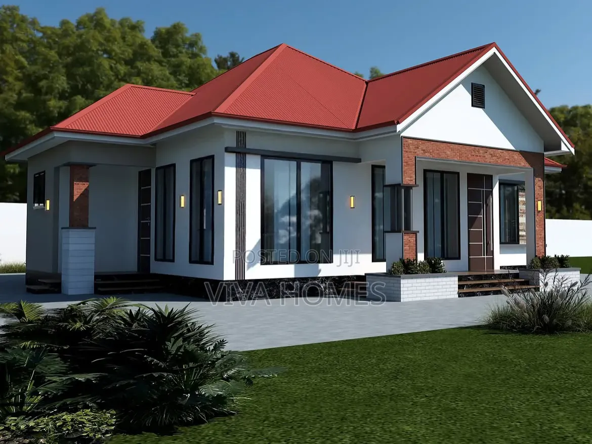 3-Bedroom Bungalow Design | Modern Functional