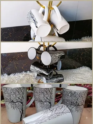 *Finally RESTOCKED   Grey Tree Cups/Mugs* 