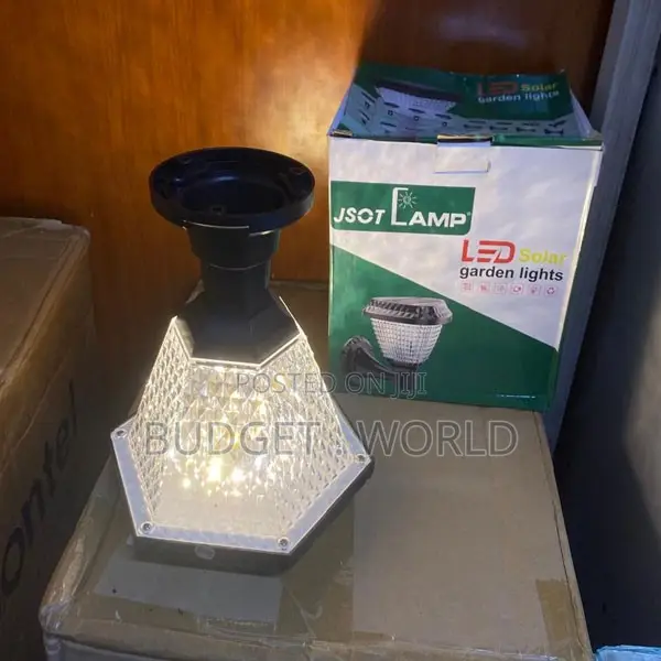Solar Outdoor Garden Pillar Light