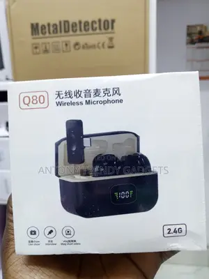 Q80 Dual Wireless Lavalier Microphone System