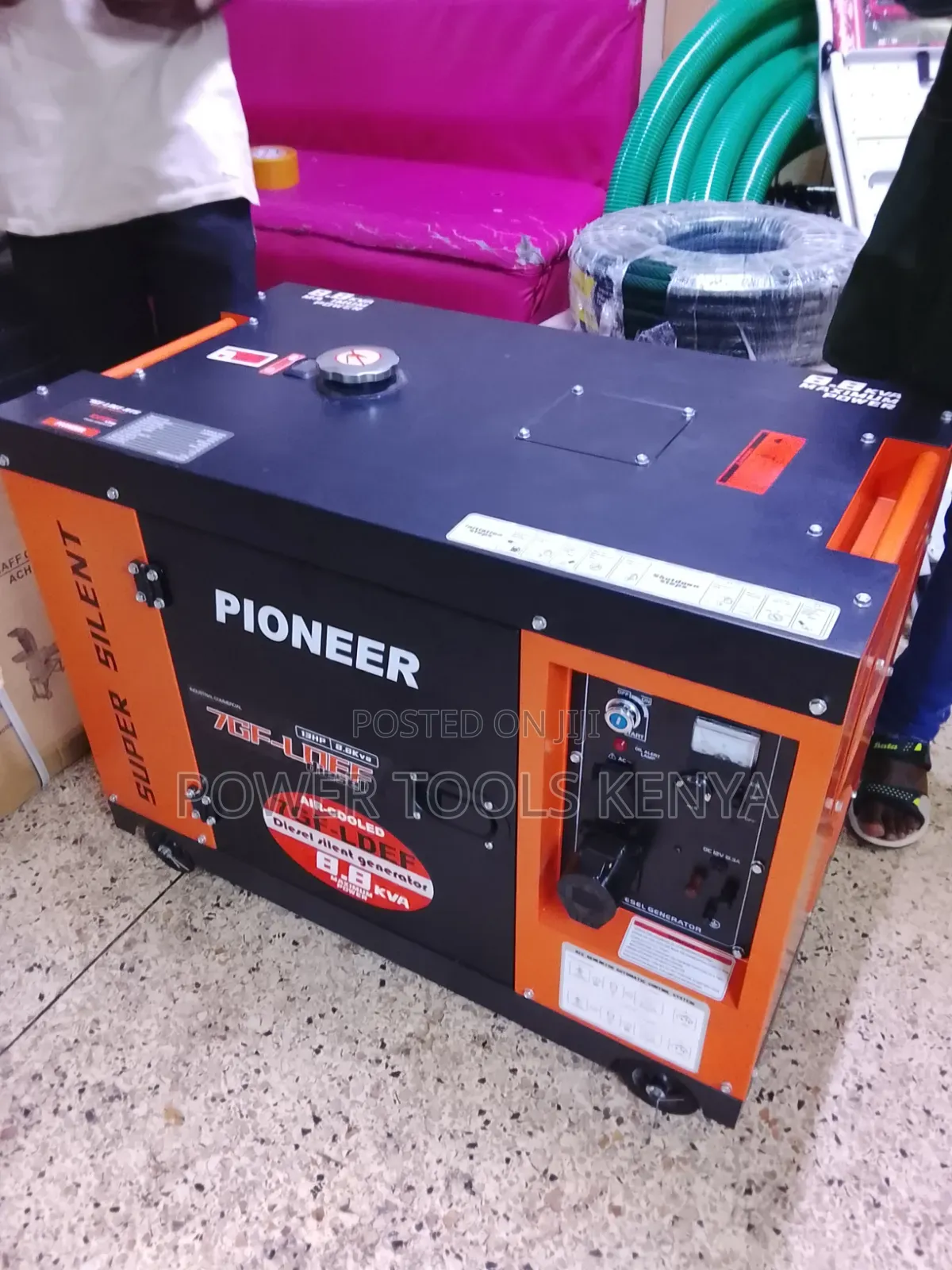 Pioneer 8.8 kVA Silent Diesel Generator