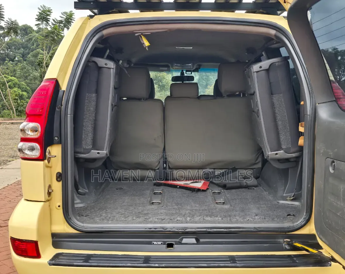 Toyota Land Cruiser Prado 2008 Yellow