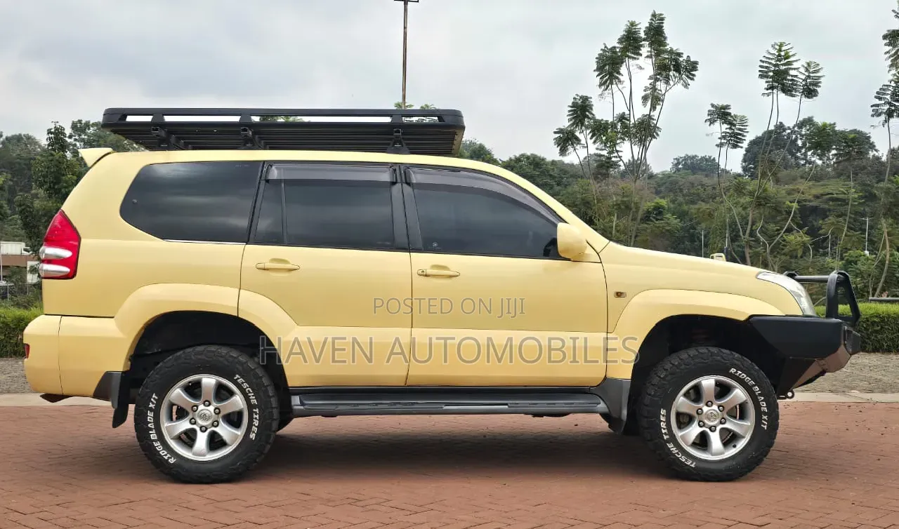 Toyota Land Cruiser Prado 2008 Yellow