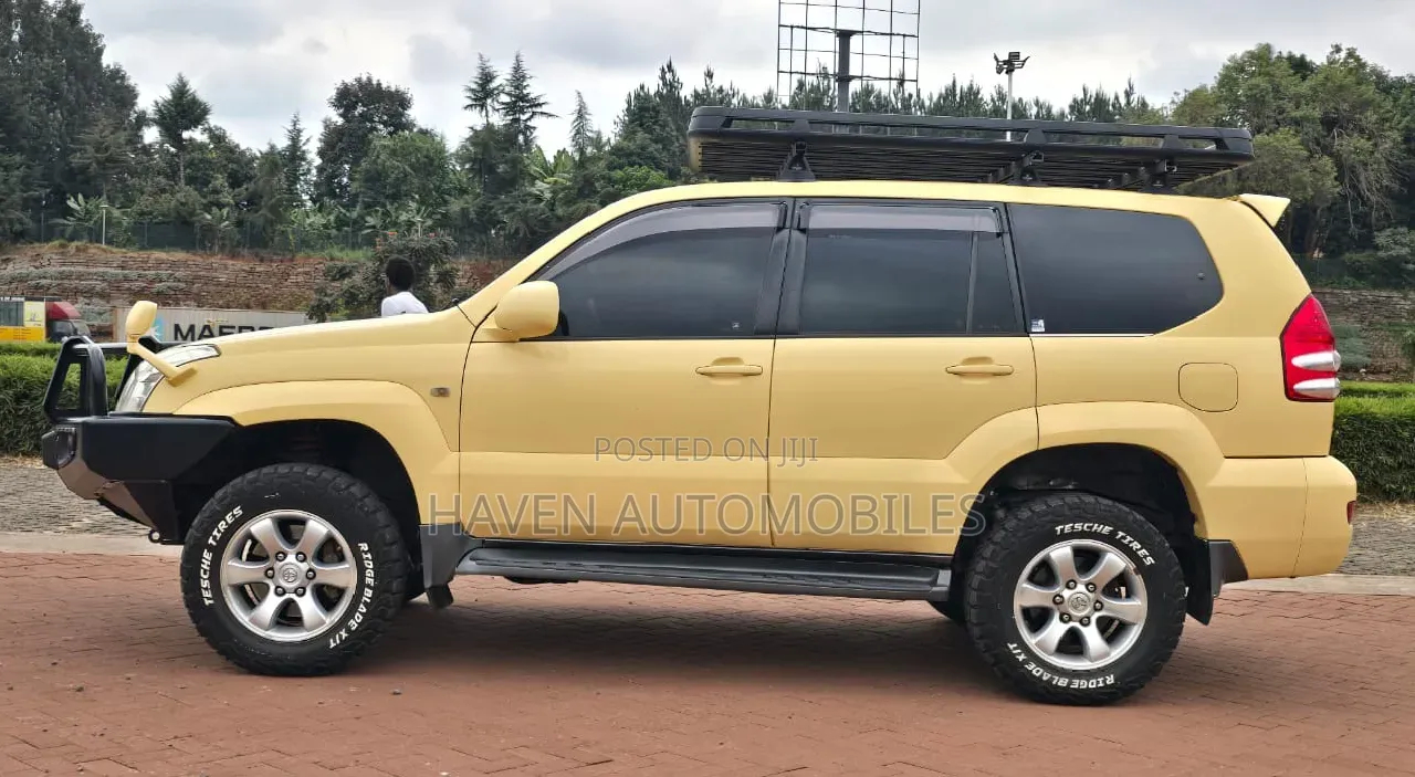 Toyota Land Cruiser Prado 2008 Yellow