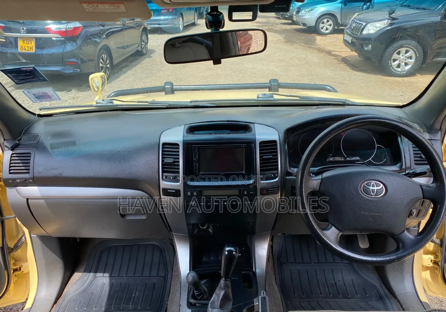 Toyota Land Cruiser Prado 2008 Yellow