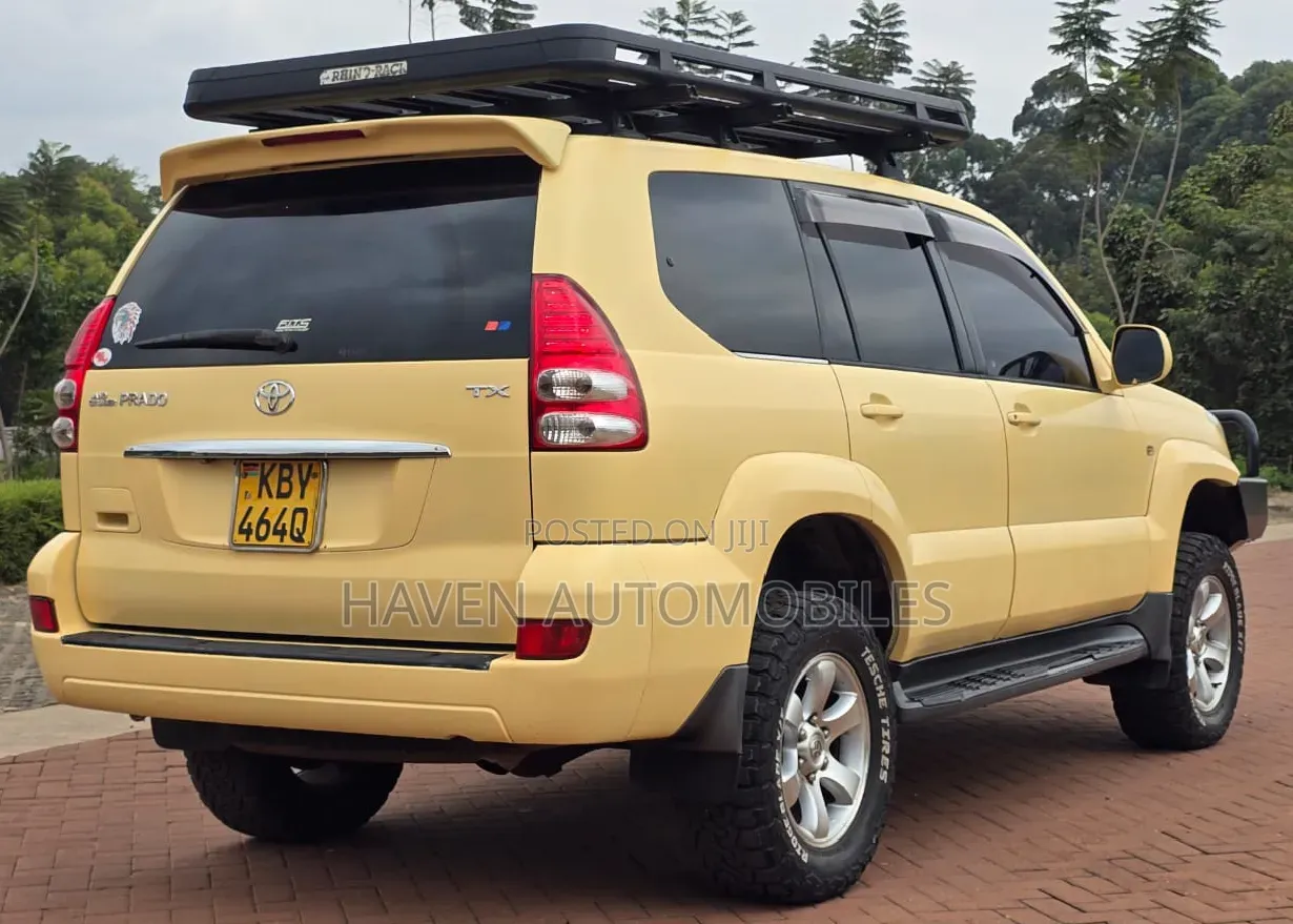 Toyota Land Cruiser Prado 2008 Yellow
