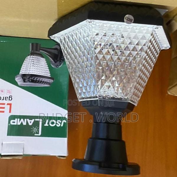Solar Courtyard Garden Post Light