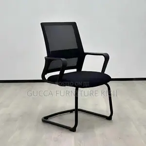 Office Chair; Mesh Mid-Back Ergonomic Office Guest Chair