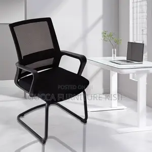 Office Chair; Mesh Mid-Back Ergonomic Office Guest Chair