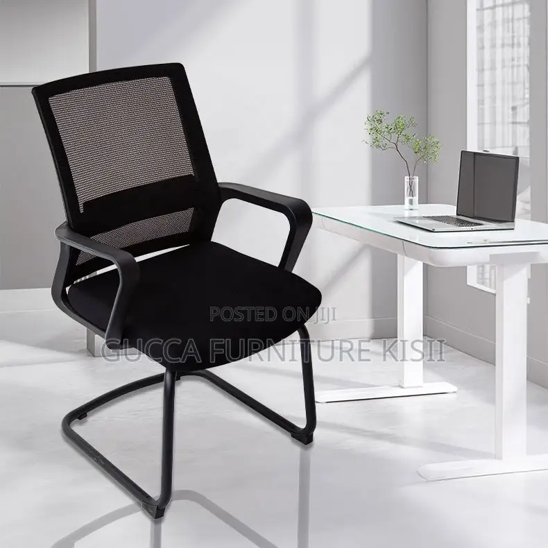 Office Chair; Mesh Mid-Back Ergonomic Office Guest Chair