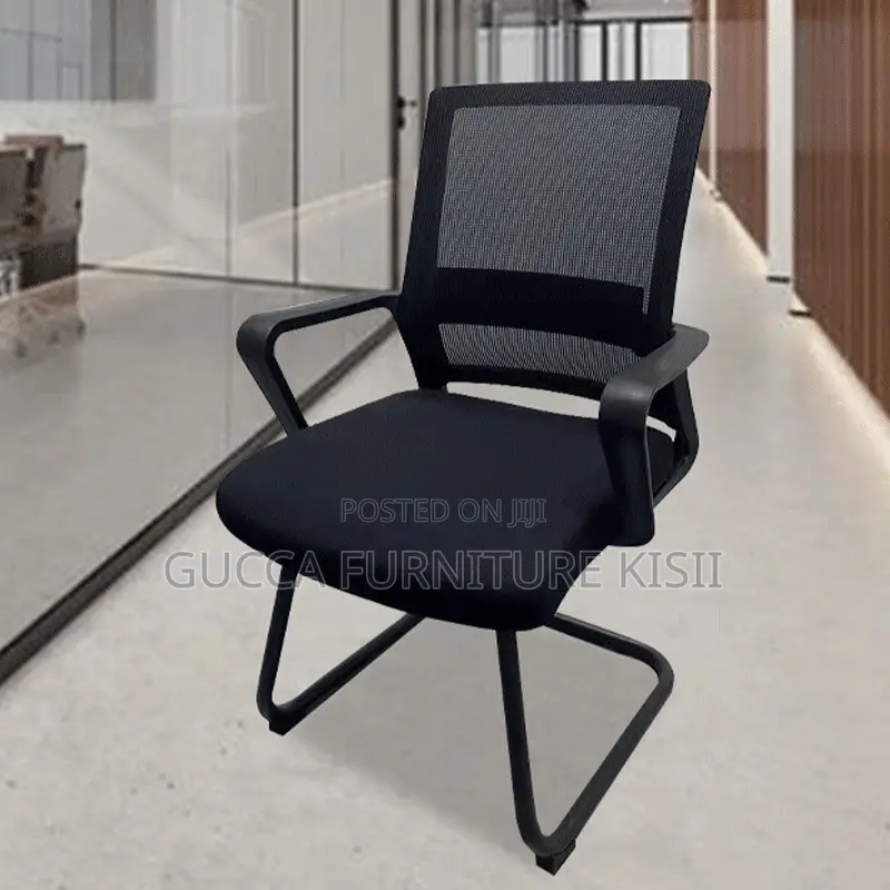 Office Chair; Mesh Mid-Back Ergonomic Office Guest Chair