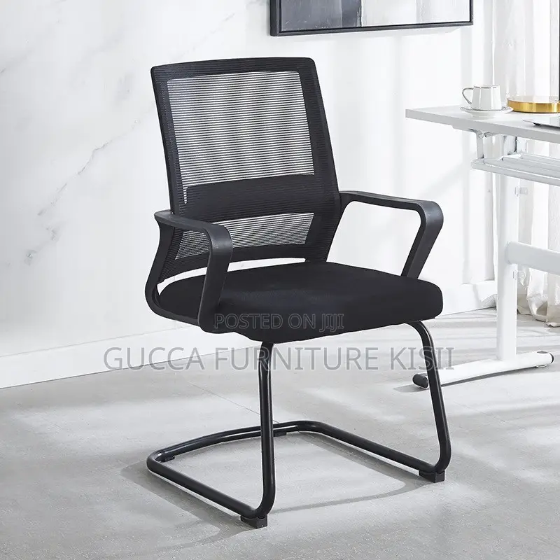 Office Chair; Mesh Mid-Back Ergonomic Office Guest Chair
