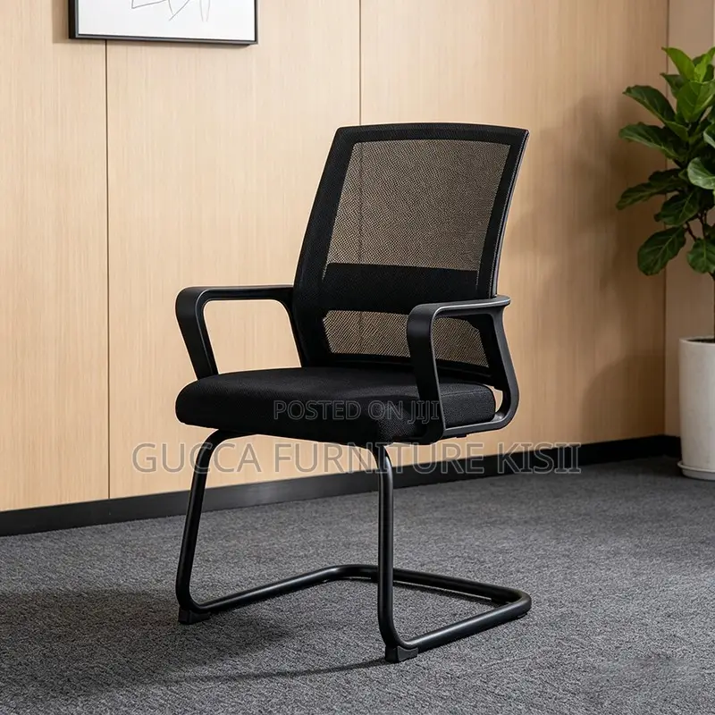Office Chair; Mesh Mid-Back Ergonomic Office Guest Chair
