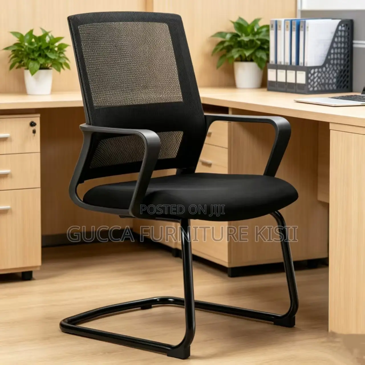 Office Chair; Mesh Mid-Back Ergonomic Office Guest Chair