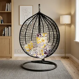 Egg Chair – Indoor Hanging Swing Seat With Comfortable Cushion