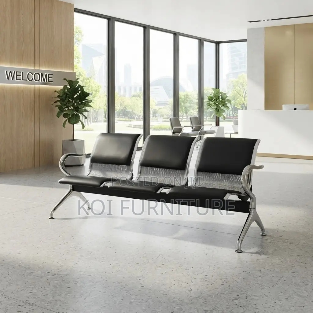 Office Bench; Three Seaters Anti-Scratch Reception Bench