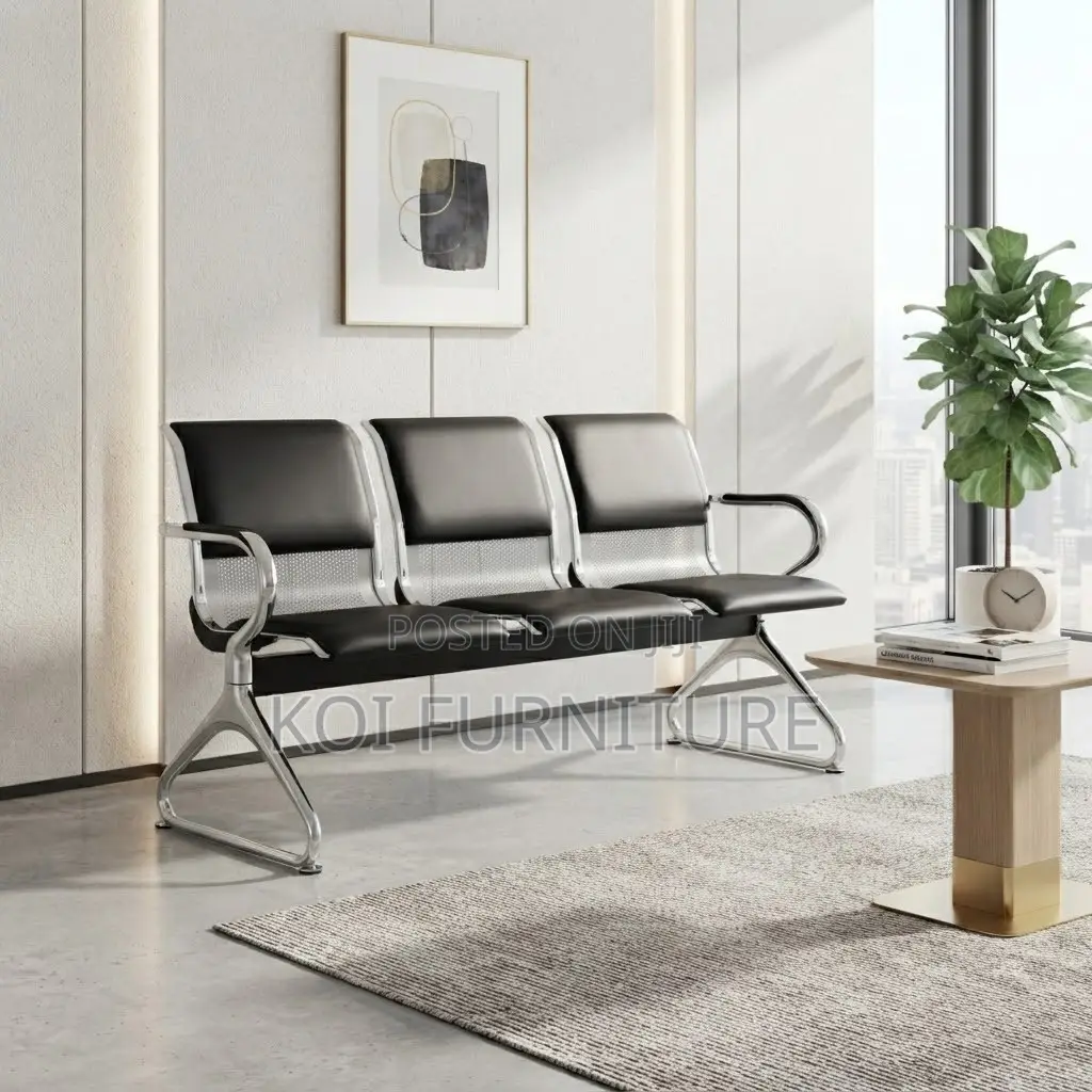 Office Bench; Three Seaters Anti-Scratch Reception Bench