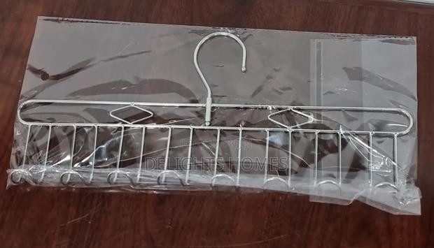 Rotating Stainless Steel 8 Hook Hanger