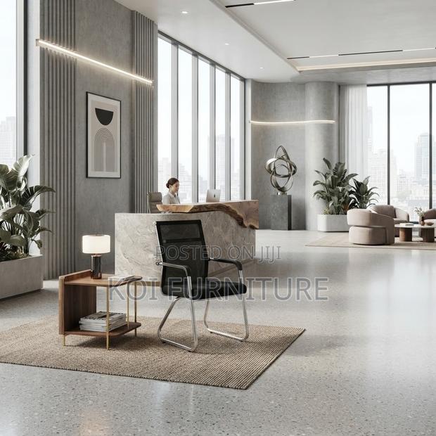 Office Chairs; Reception Guests Mesh Office Chairs - thumbnail 6