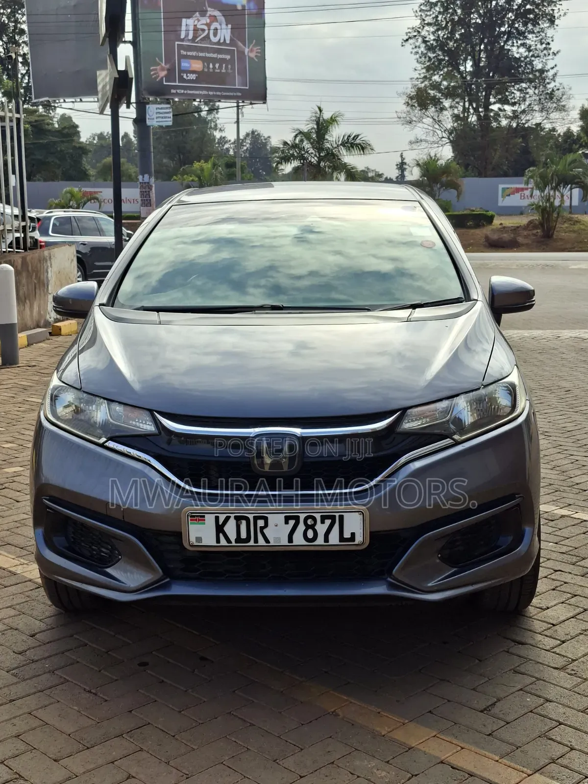 Honda Fit 2018 Gray