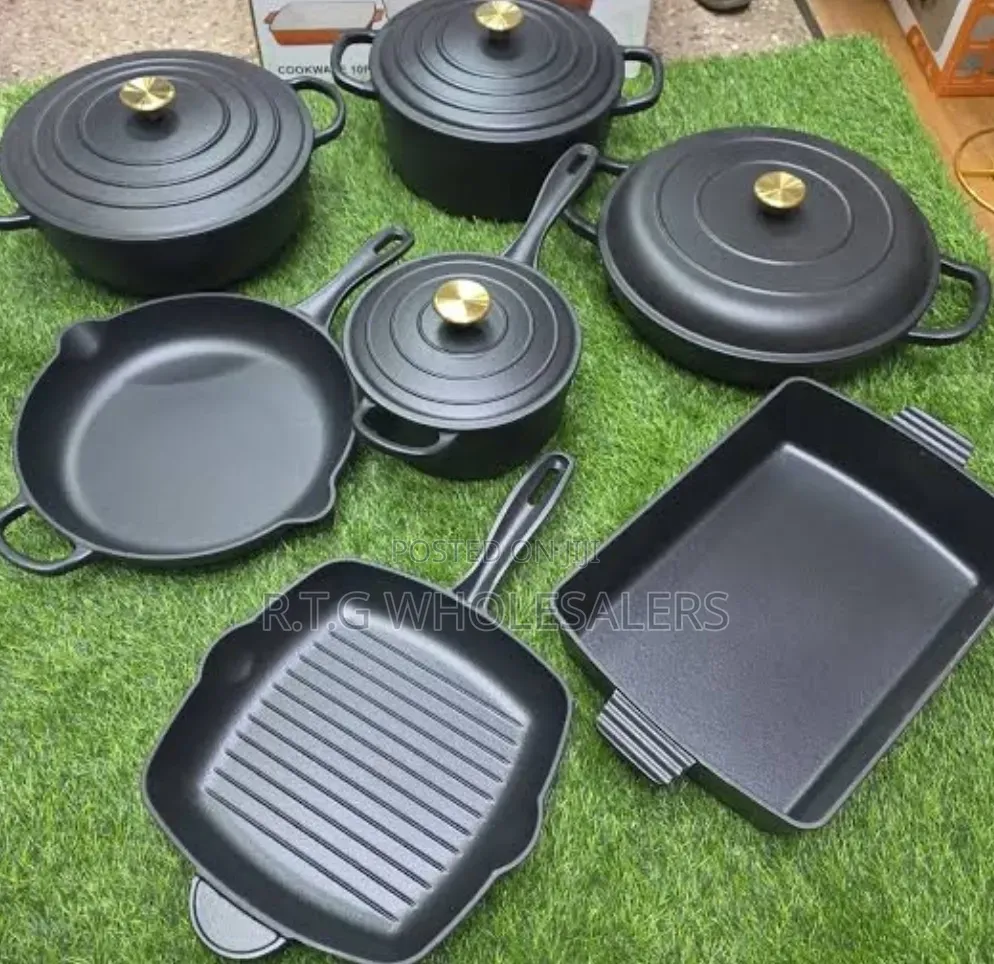 The Cast Iron Cooking Pot - Enamel Multi-Purpose Pot for Kitchen at 