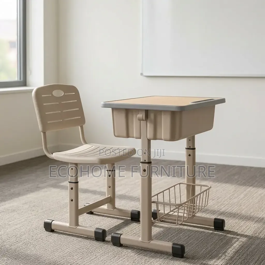 Student Desk – Adjustable Classroom Study Table Chair