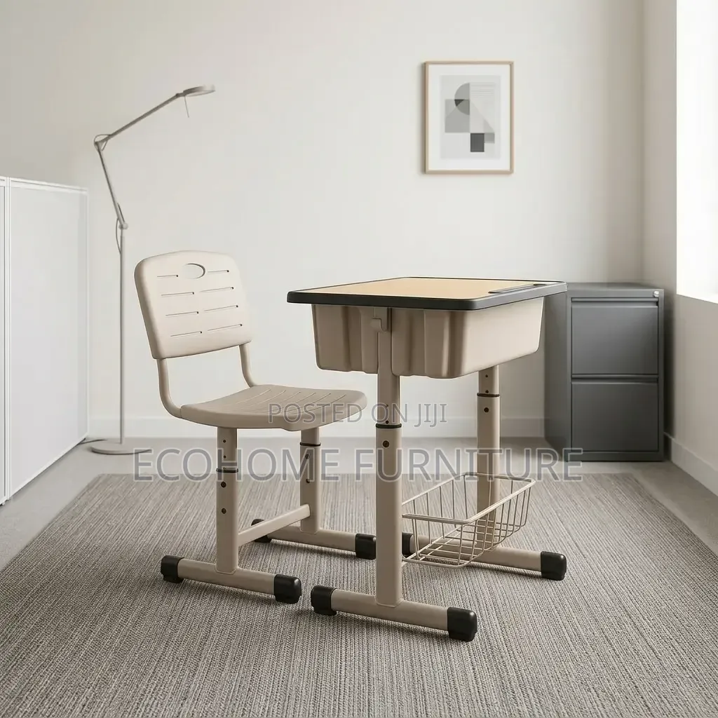 Student Desk – Adjustable Classroom Study Table Chair