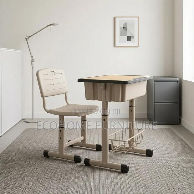 Student Desk – Adjustable Classroom Study Table Chair - thumbnail 2