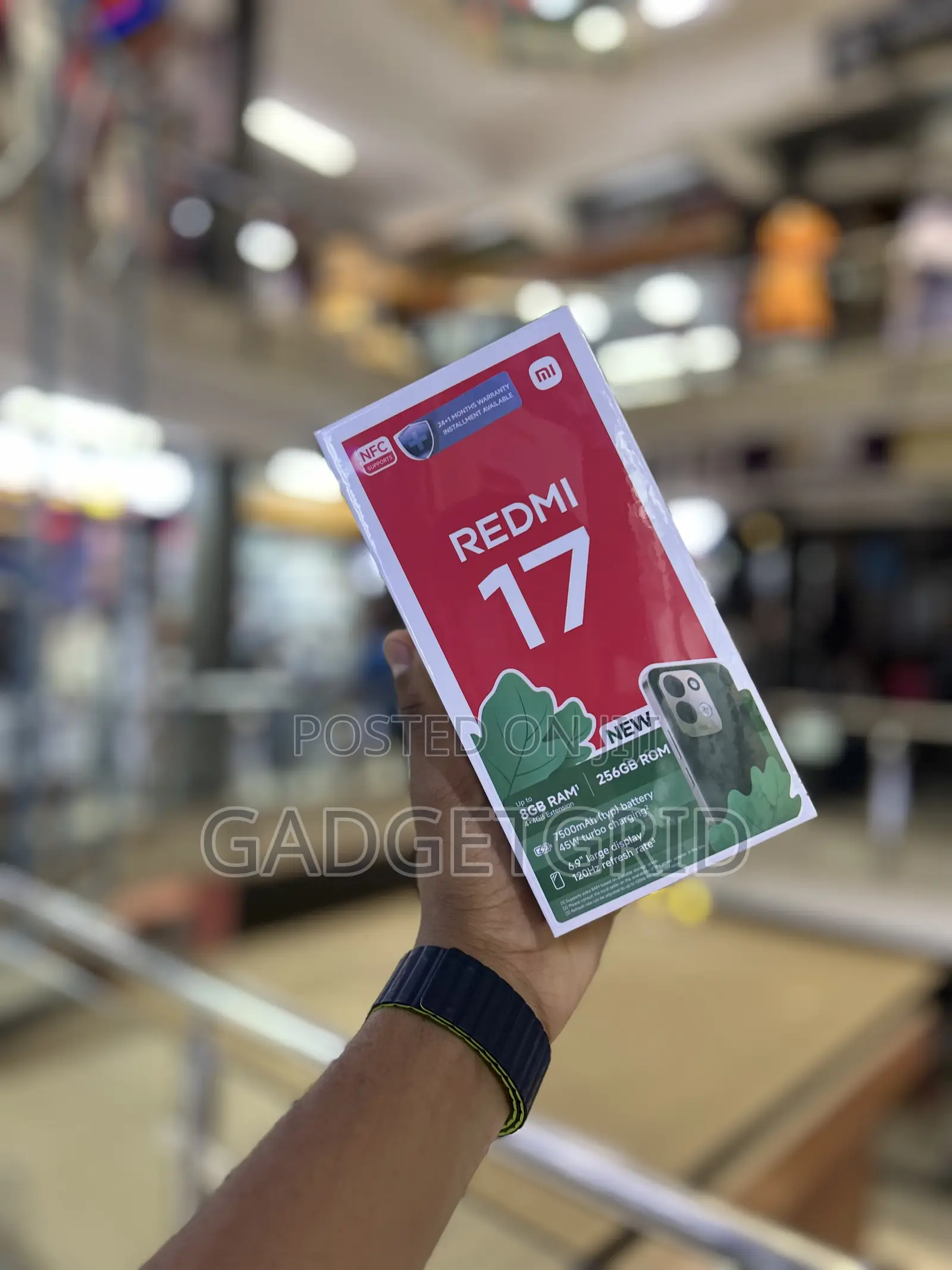 New Xiaomi Redmi 17 256 GB Black