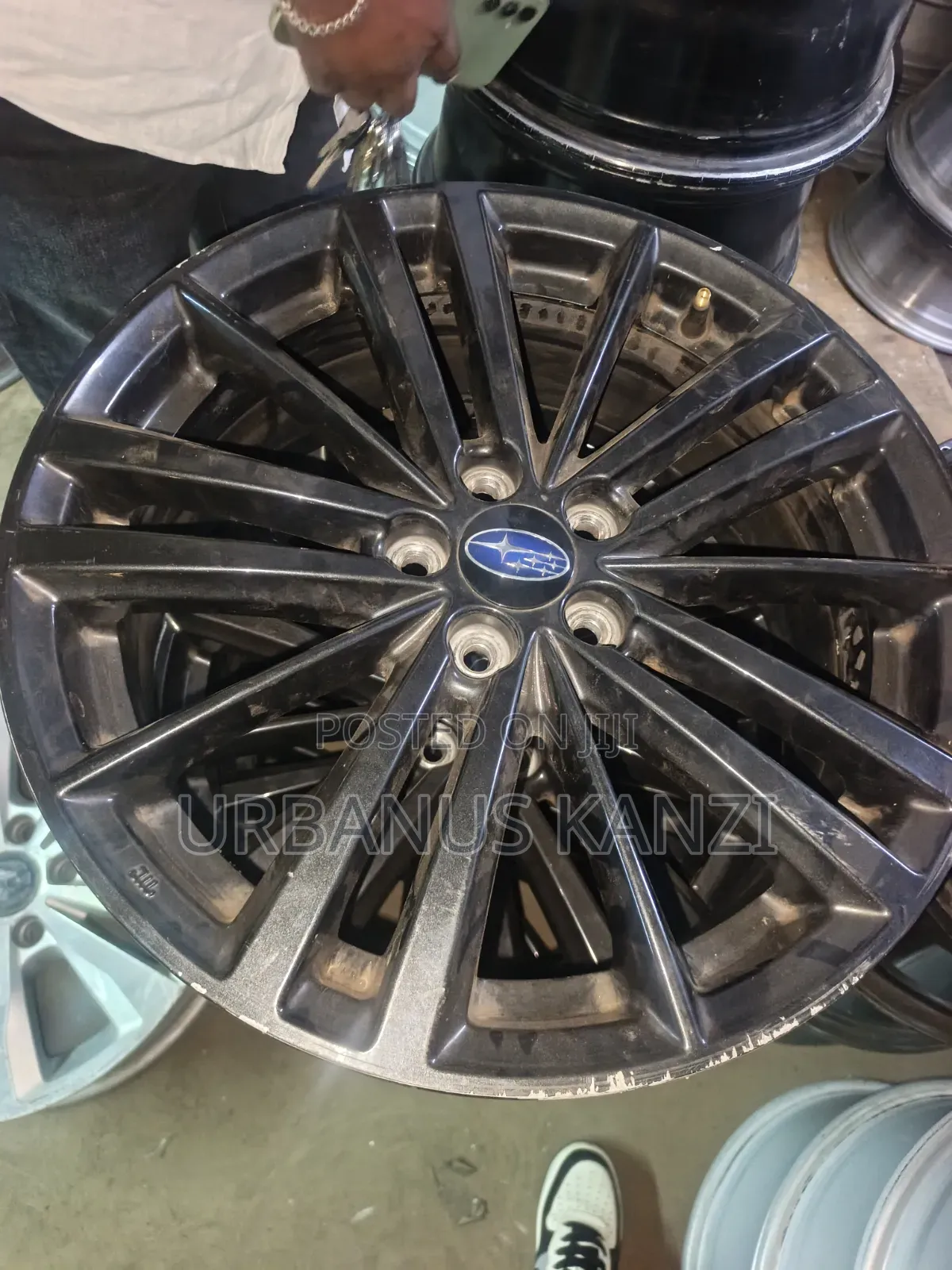 Impreza Size 17 Black Sport Rims