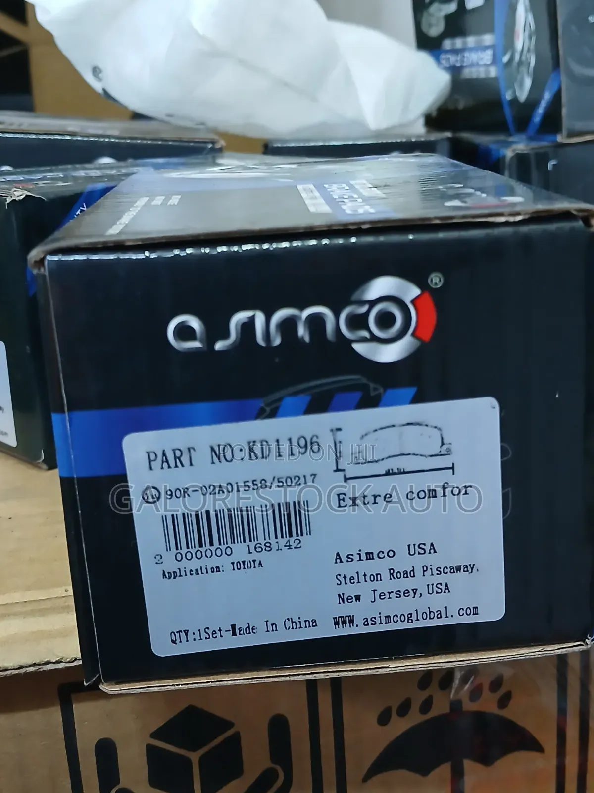 Kd 1196 Nissan Dayz Asimco Breakpads