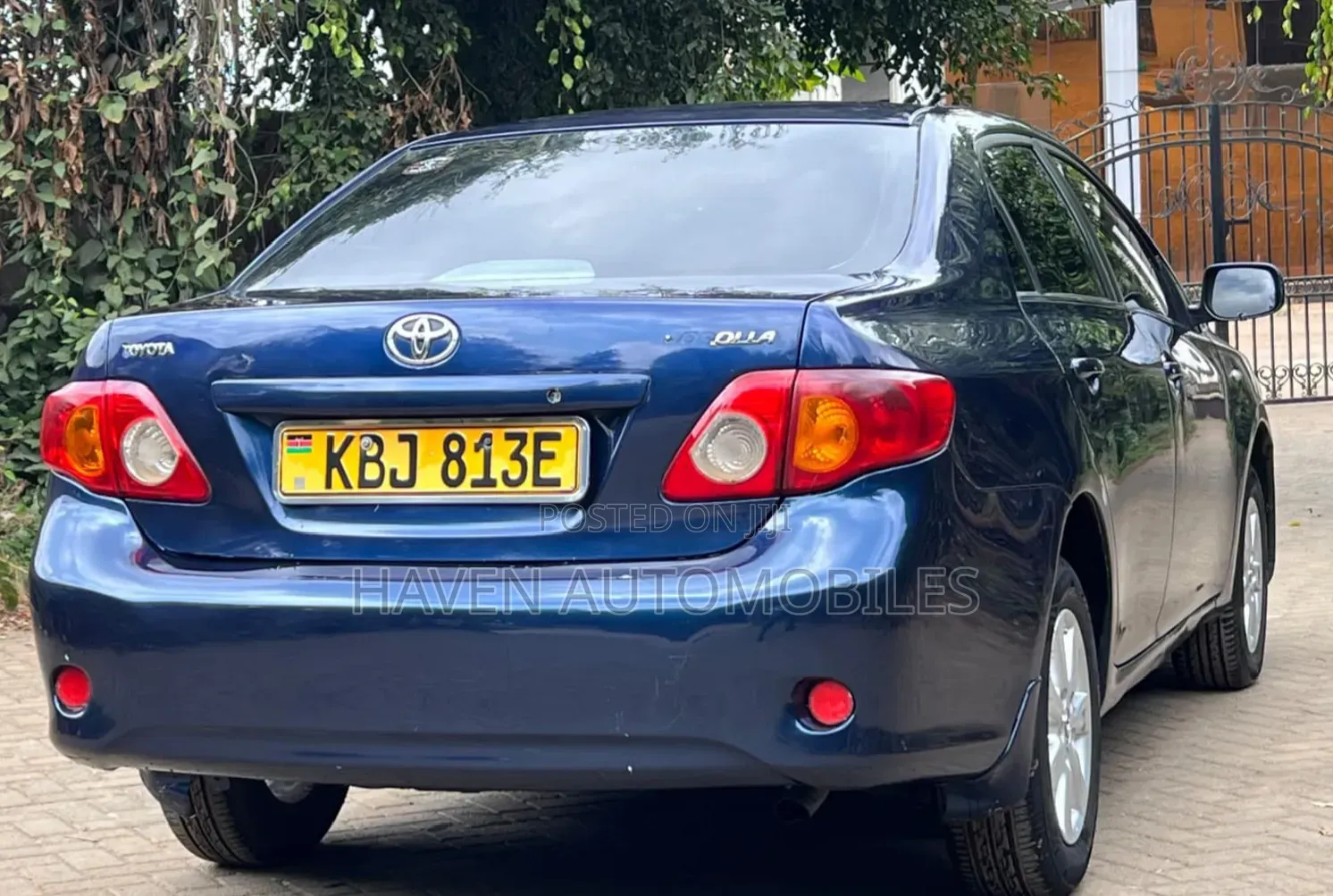 Toyota Corolla 2008 Blue