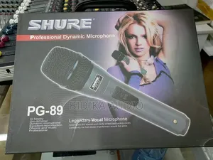 Shure PG-89 Professional Handheld Dynamic Vocal Microphone