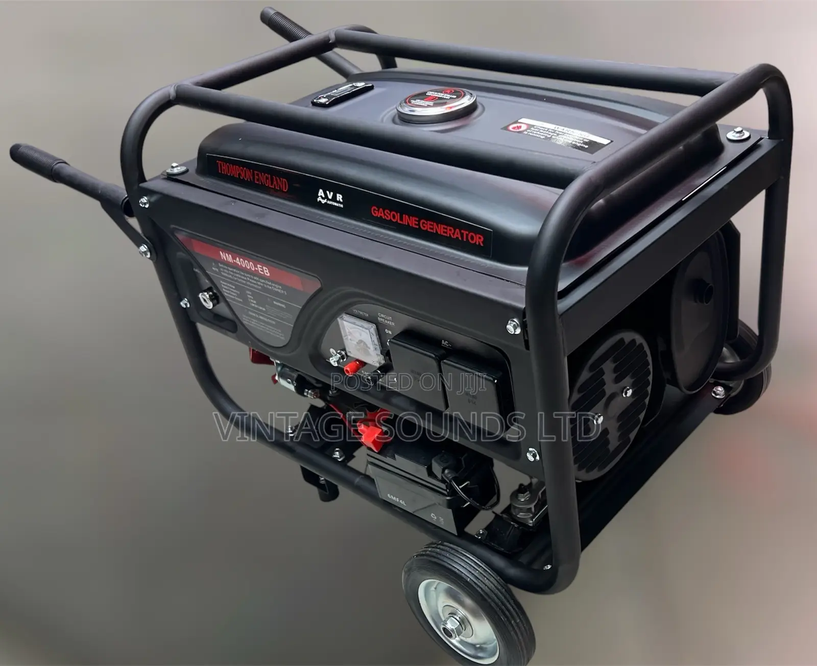 Thompson England Gasoline Generator 4.0 kVA (Key Start)