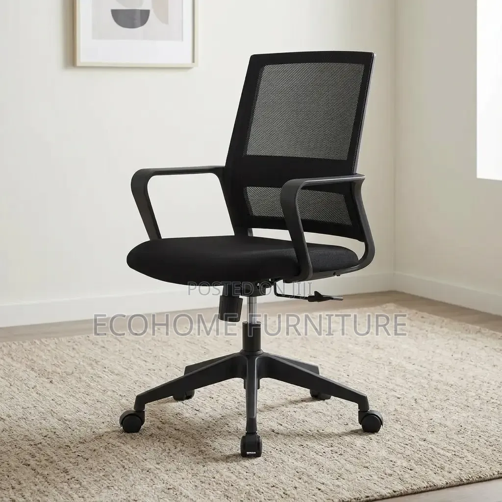 Office Chair – Adjustable Ergonomic Mesh Computer Seat