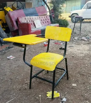 College Chairs With Book Basket