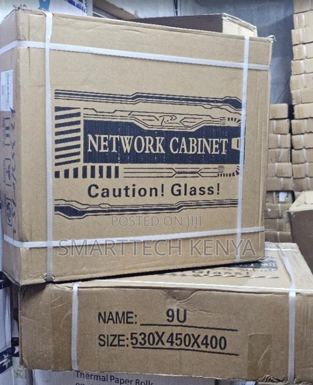 9u CCTV Networking Cabinet - Heavy Duty Wall Rack