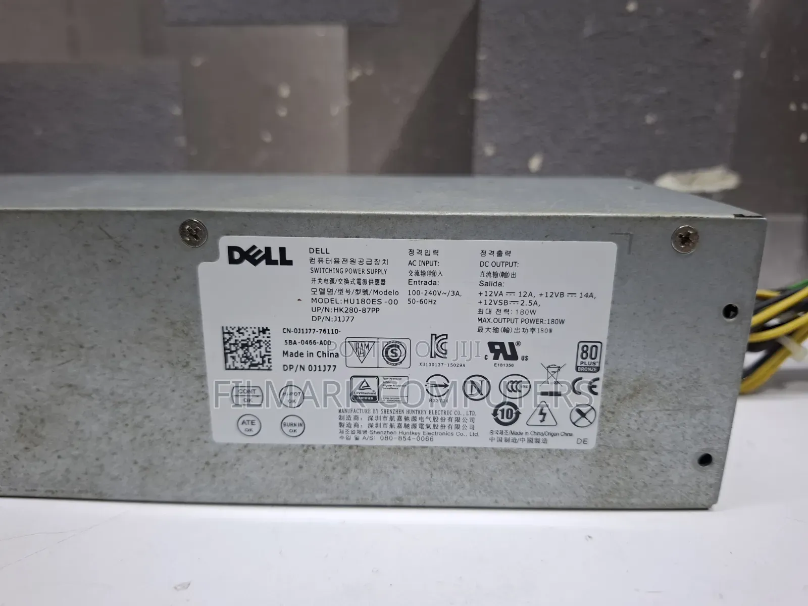 Dell OptiPlex 7040 SFF 180W 8 Pin Desktop Power Supply J1J77